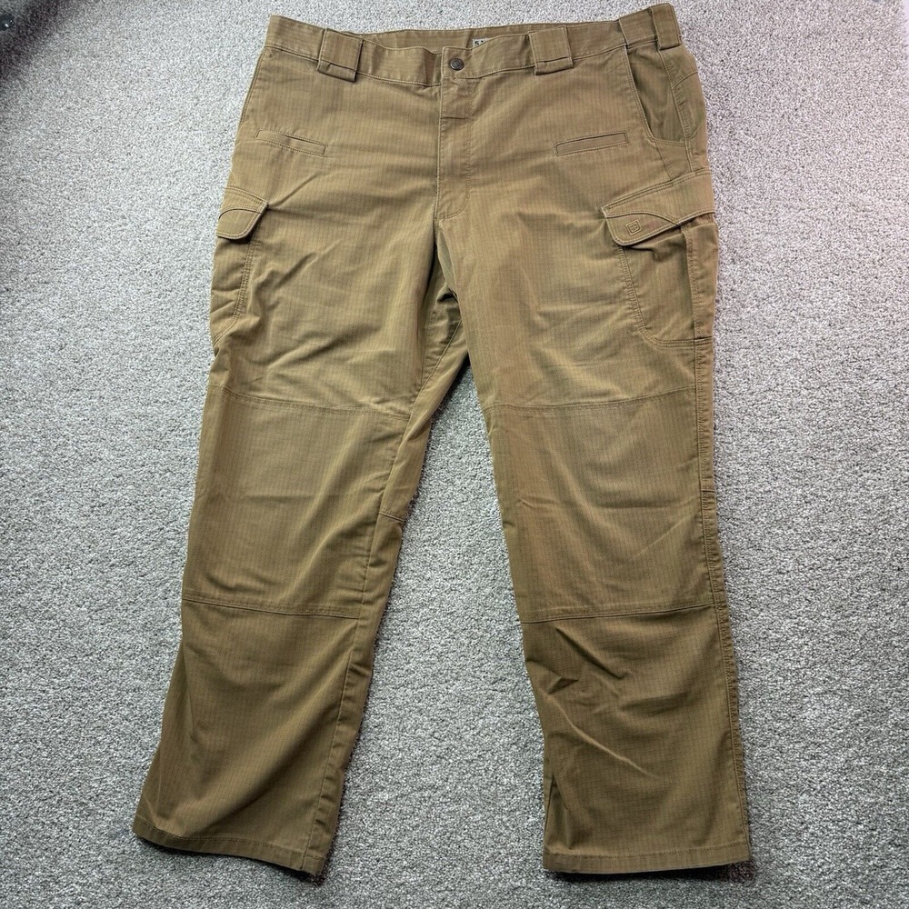 5.11 Tactical Men's Size 42x30 Cargo Comfort‎ Waist Brown Polyester - Picture 2 of 16